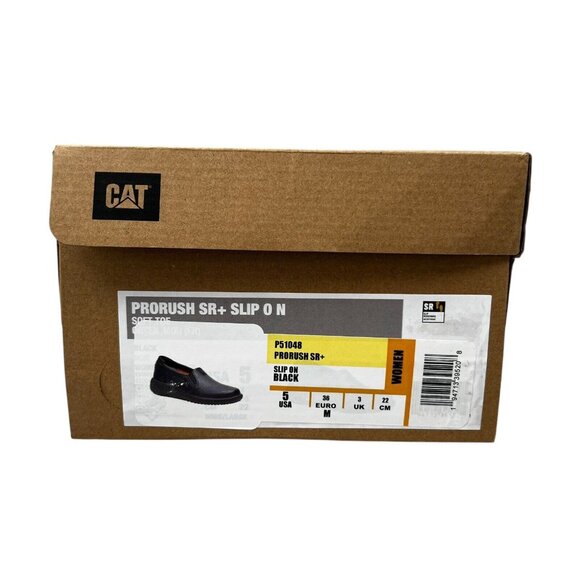 Caterpillar CAT ProRush SR Black Slip On Shoes Women's Size 5 M - Picture 10 of 10